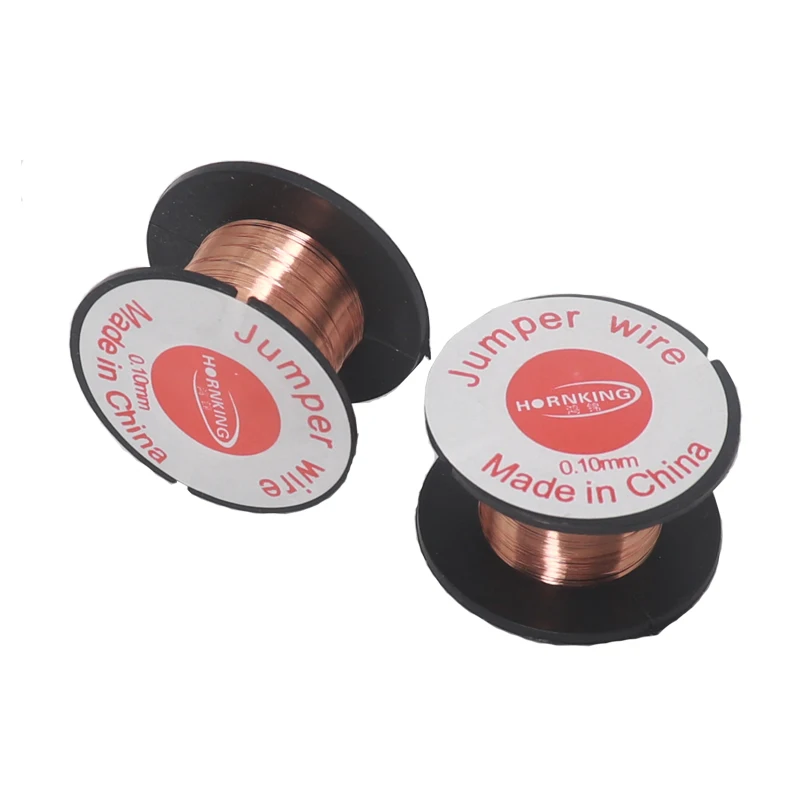 【20-5PCS】Enameled Copper Wire, 0.1mm Gauge, for Electronics Repair & Maintenance&Connecting or Soldering Purpose
