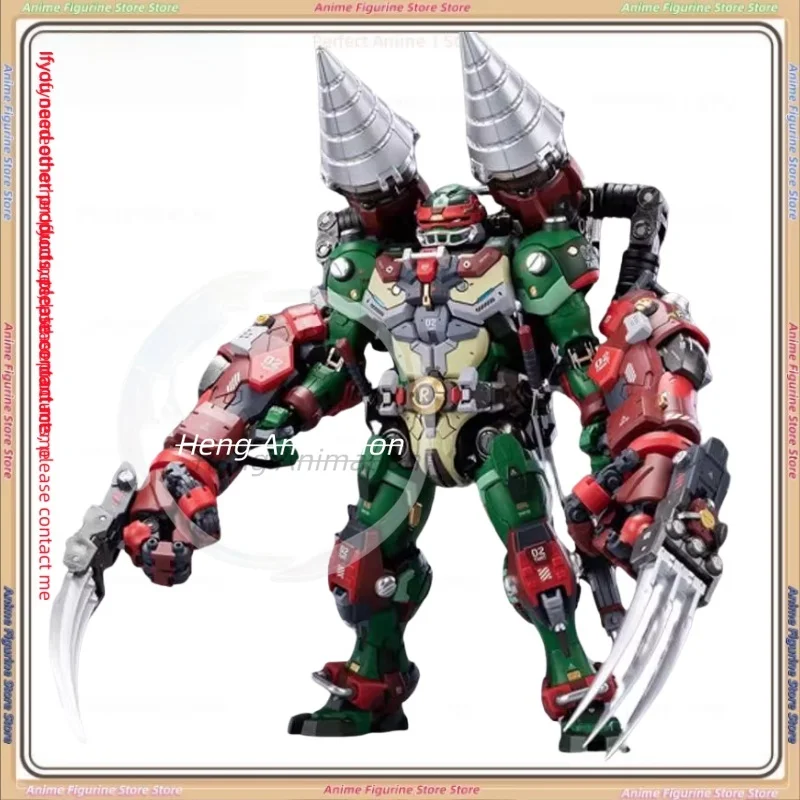 

Heatboys Anime Raphael Ninja Turtles Mecha Model Kits Pre-built Alloy Models Trendy Toys Anime Figurines
