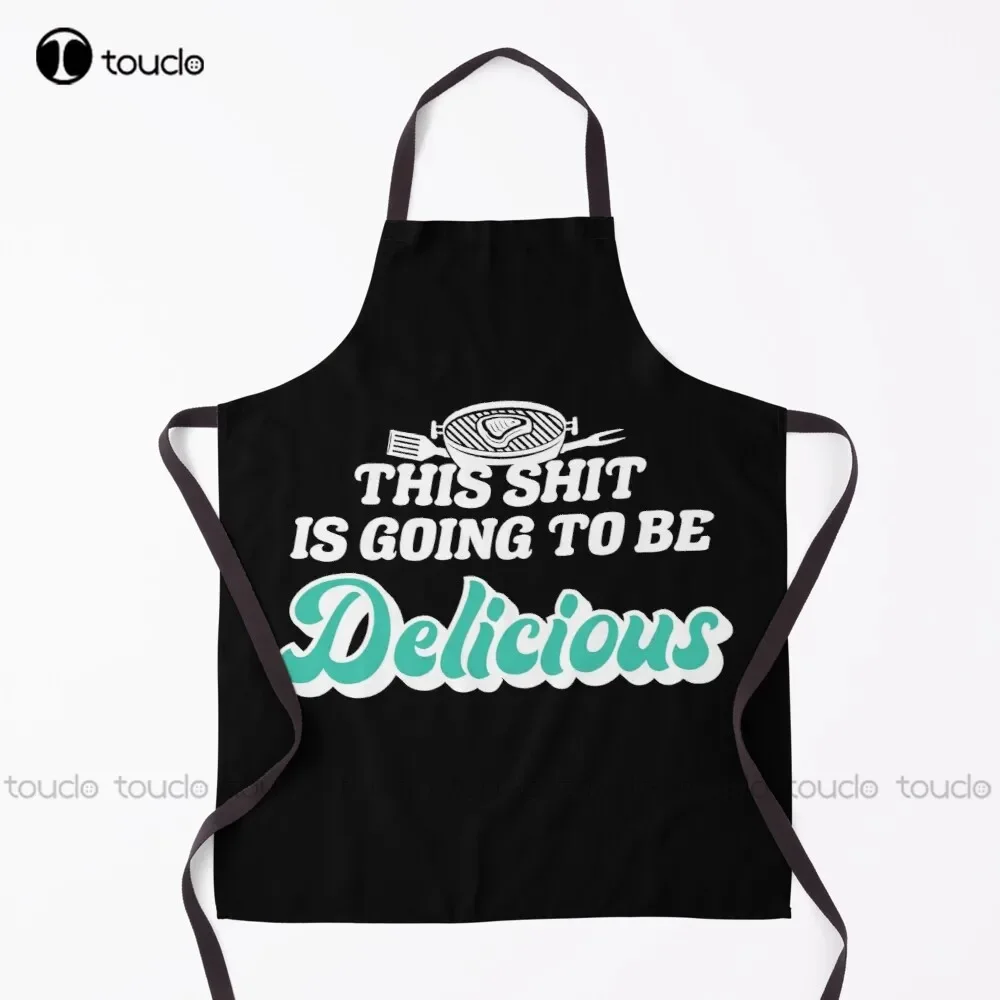 

Фартук «Этот дерьмо, чтобы быть вкусом» для сада, кухни, уборки дома, персонализированный фартук на заказ для женщин и мужчин, унисекс, для взрослых