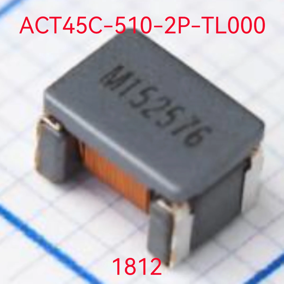 10PCS original ACT45C 510 common mode filters 51uH@100kHz  50V 200mA 1812 CMC 51UH 200MA 2LN 2.8 KOHM SMD ACT45C-510-2P-TL000