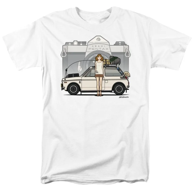 

Honda Men's and Women's T-shirts Summer New N600 Rally Racing Motorcycle Riding Off-road Enthusiasts Short-sleeved Retro Top
