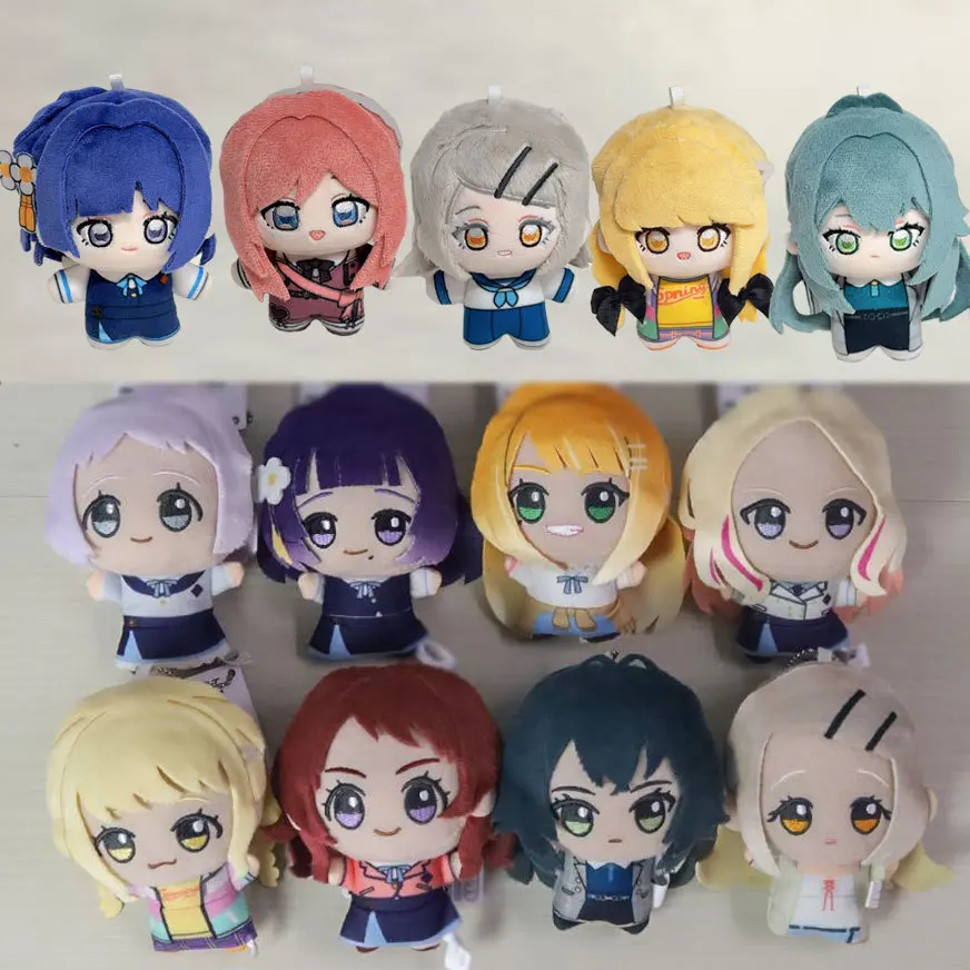 Anime School Idol Master Plush Doll Pendant GOLD RUSH Printed Nunu Body Fujita Kotone Stuffed Backpack Toys Fans Collect Gift