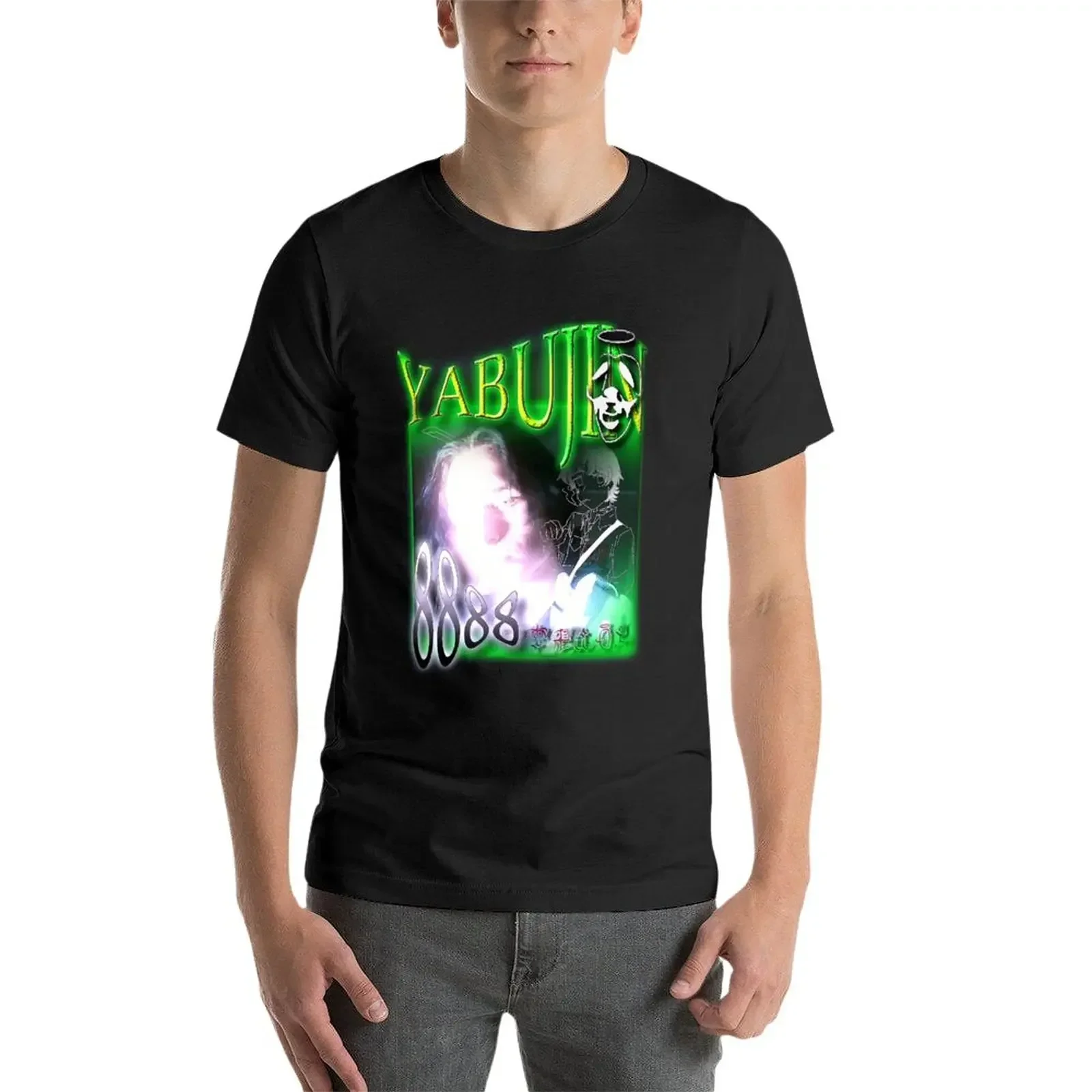 yabujin 8888 original T-Shirt sports fans oversized t shirts for men pack