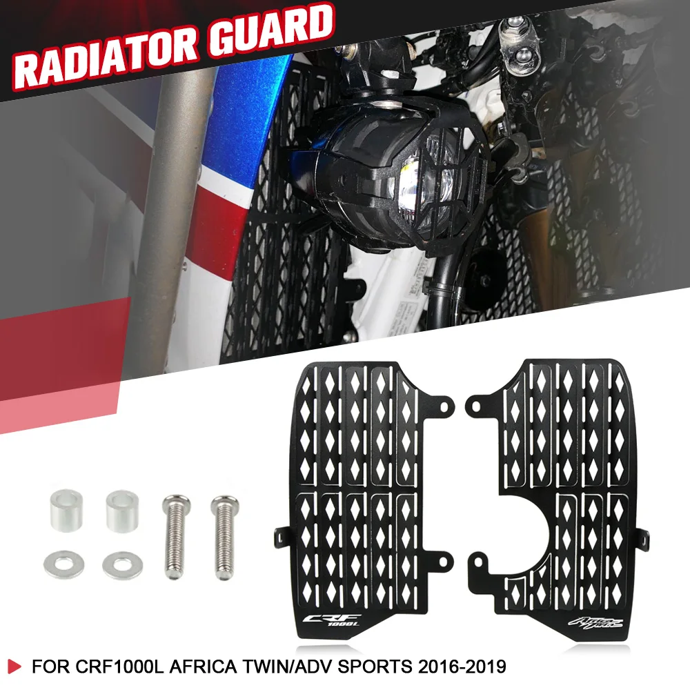 

Motorcycle Radiator Grille Guard Protector Cover Guard For Honda CRF1000L Africa Twin/ADV Sports 2016 2017 2018 2019 CRF 1000L