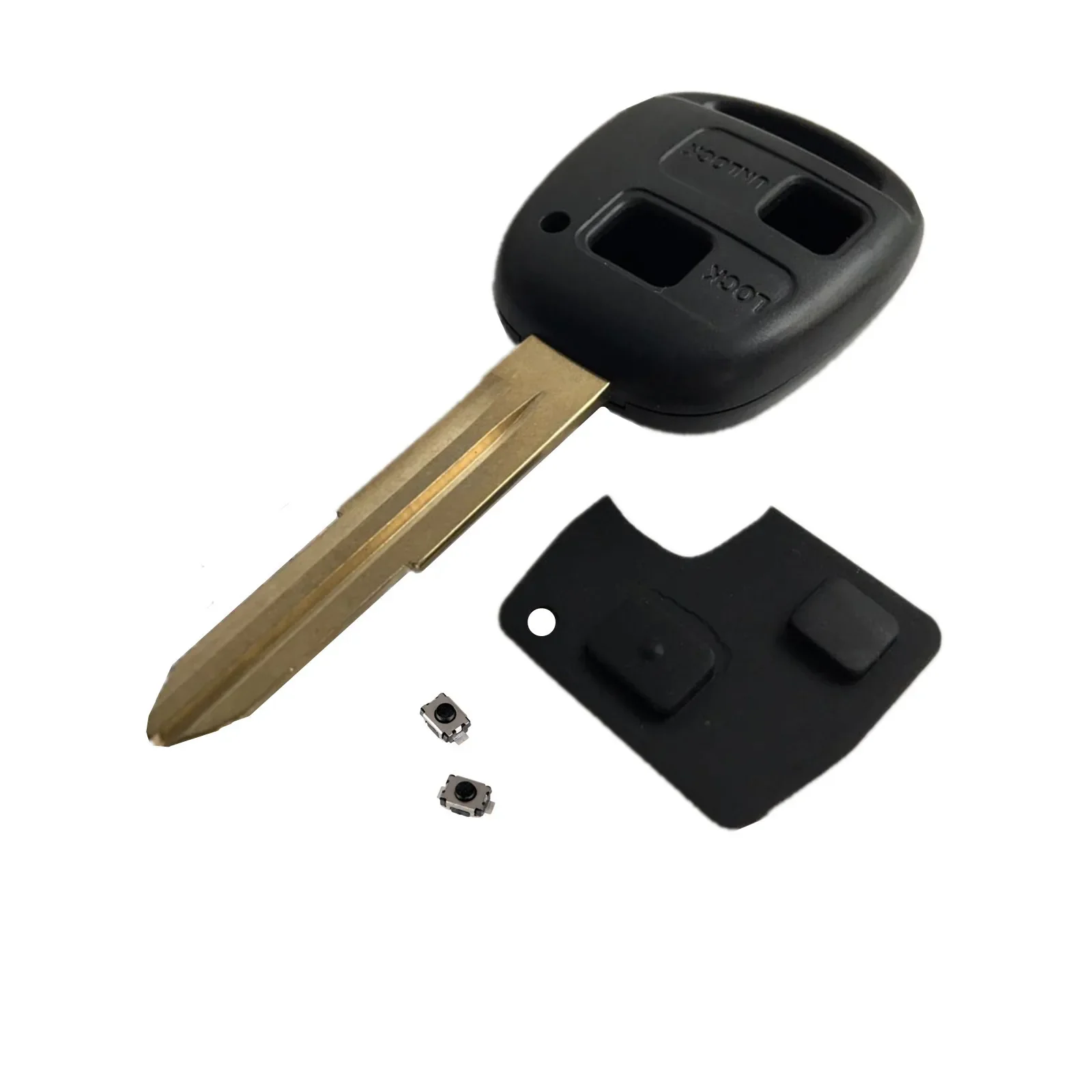 Suitable for Toyota 2 Button Car Key Housing Toyota Yaris Remote Control Housing Toyota Remote Control Key