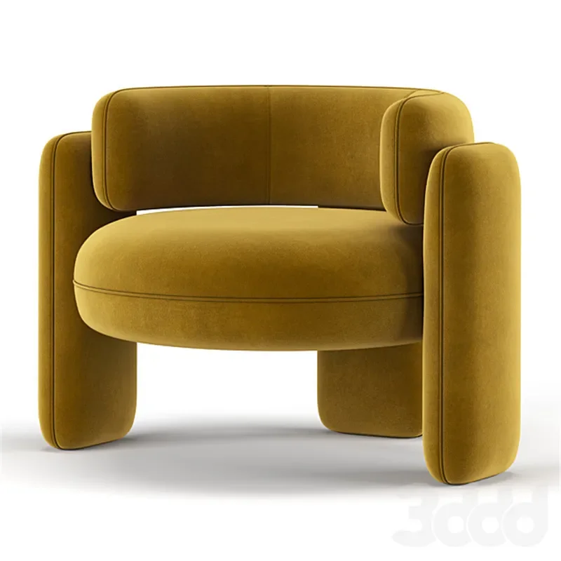 

Nordic Minimalism Single-Seat Sofa Chair Modern Fashion Living Room Bedroom Leisure Chair Creative Strange Shape Chair