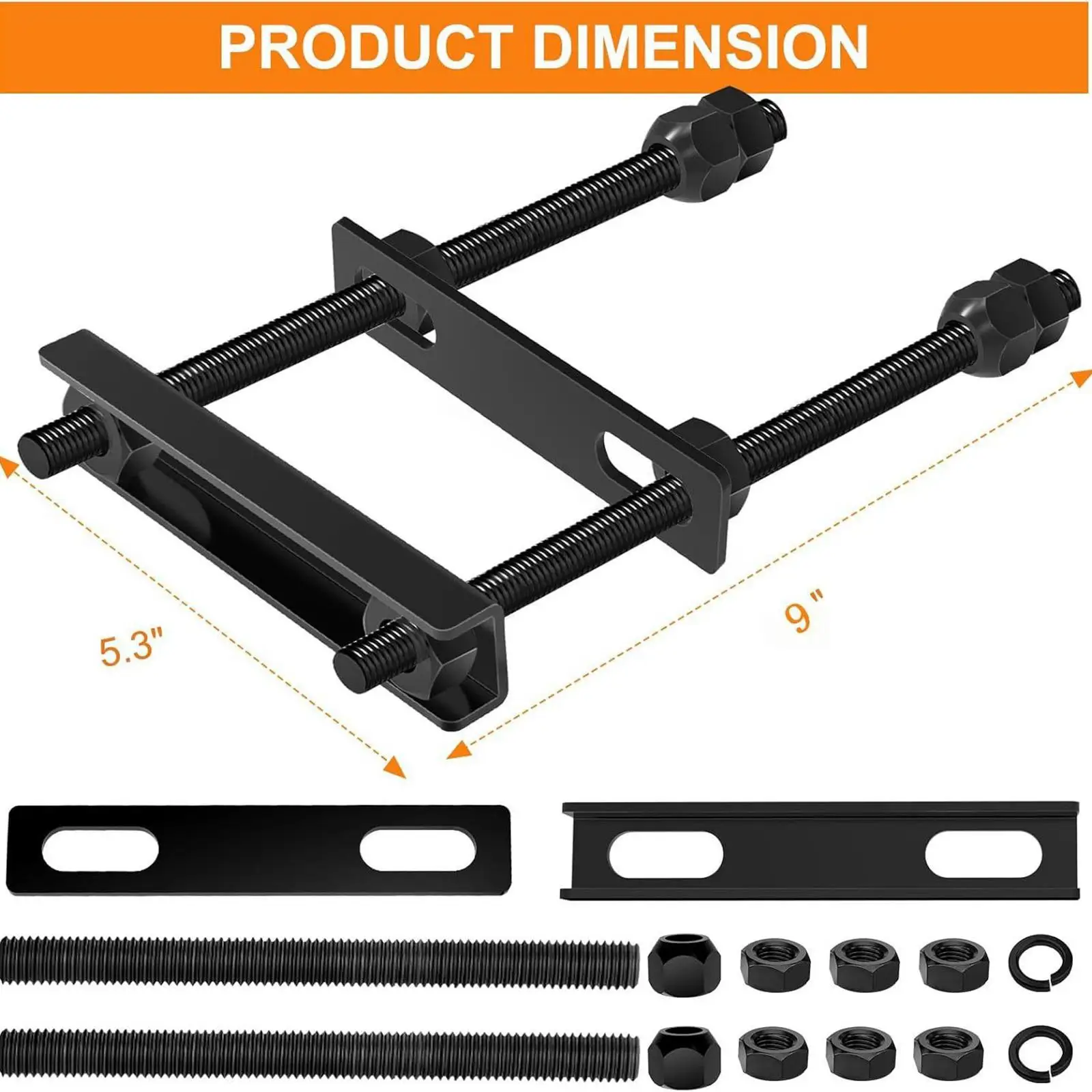 

Регулируемый кронштейн для запасного колеса прицепа, универсальное крепление для колес, запчасти для лодок или прицепов общего назначения