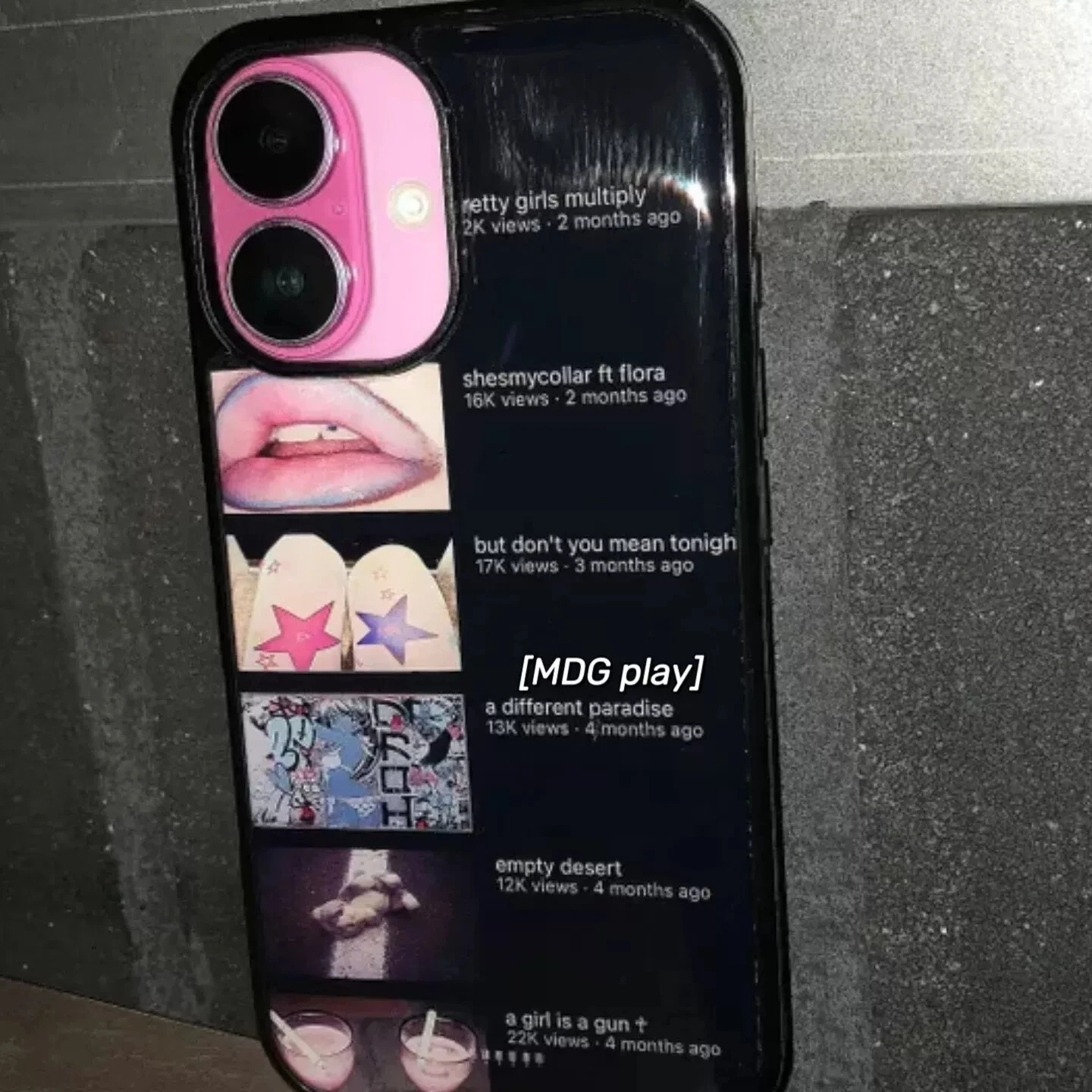Phone Cases Websites - Korean Trendy Personality English Letters Website
