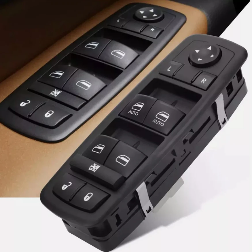 

Car Window Control Switch Panel Master Power Window Control Switch Panel For 2011~2022 2012 2013 2014 2015 Dodge Charger 4-Door
