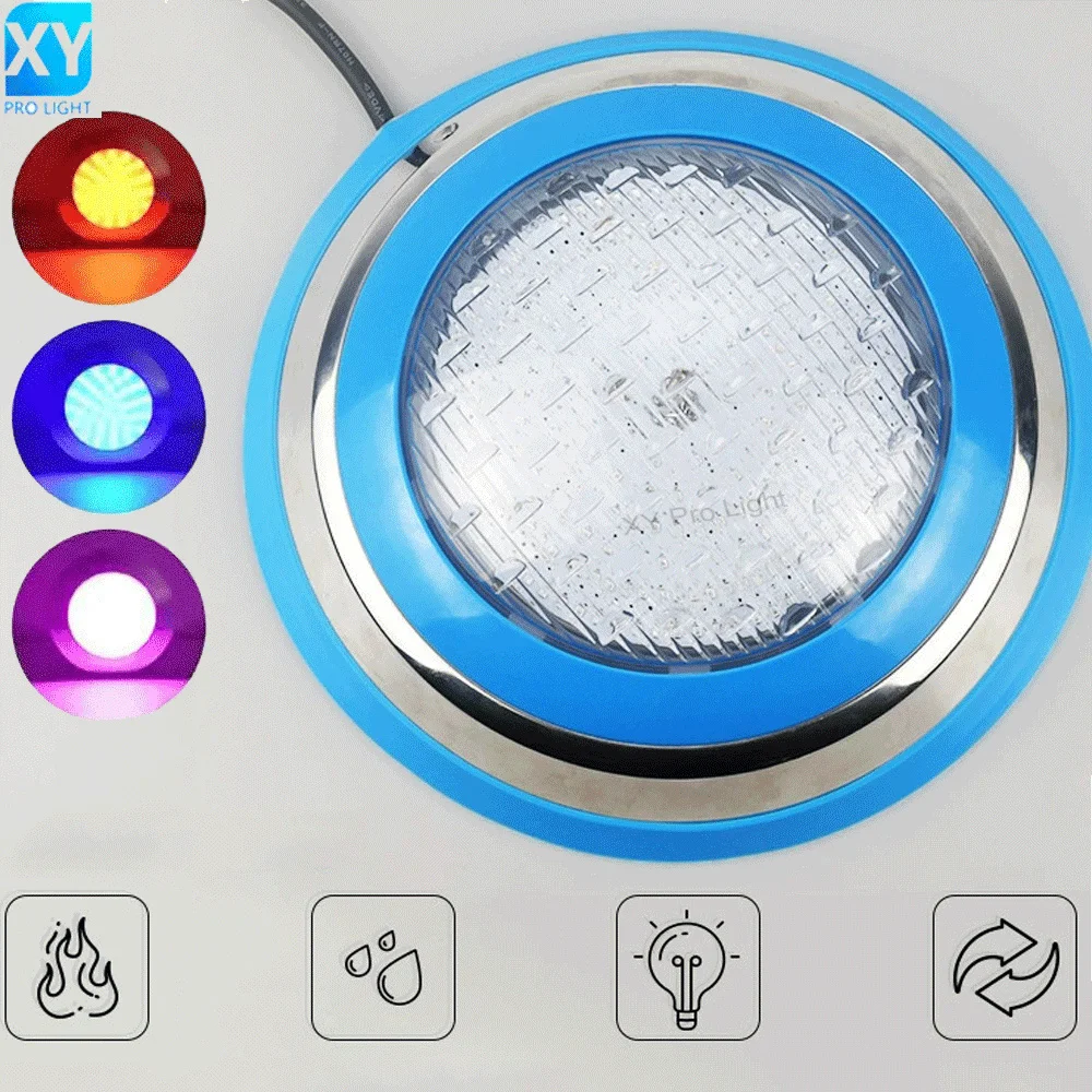 

18 Вт RGB светодиодный светильник для бассейна 12 Вт IP68 водонепроницаемый DC12V открытый 15 Вт 25 Вт RGB подводные фонари пруд светодиодные прожекторы Piscina Luz