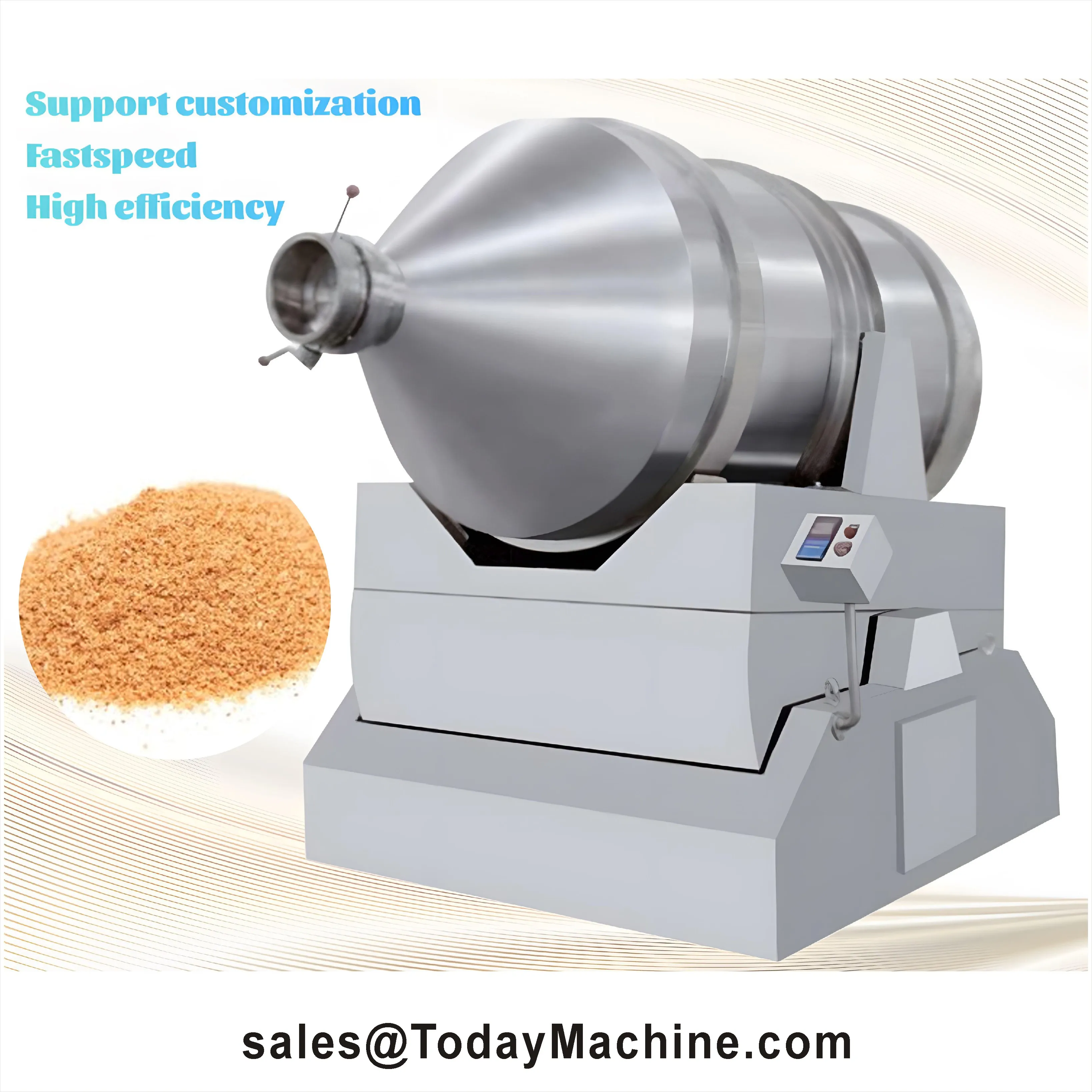 

Hot Sale Factory Supply Eyh Series 2d Motion Blender Two Dimensional Mixer for Pesticide Industries