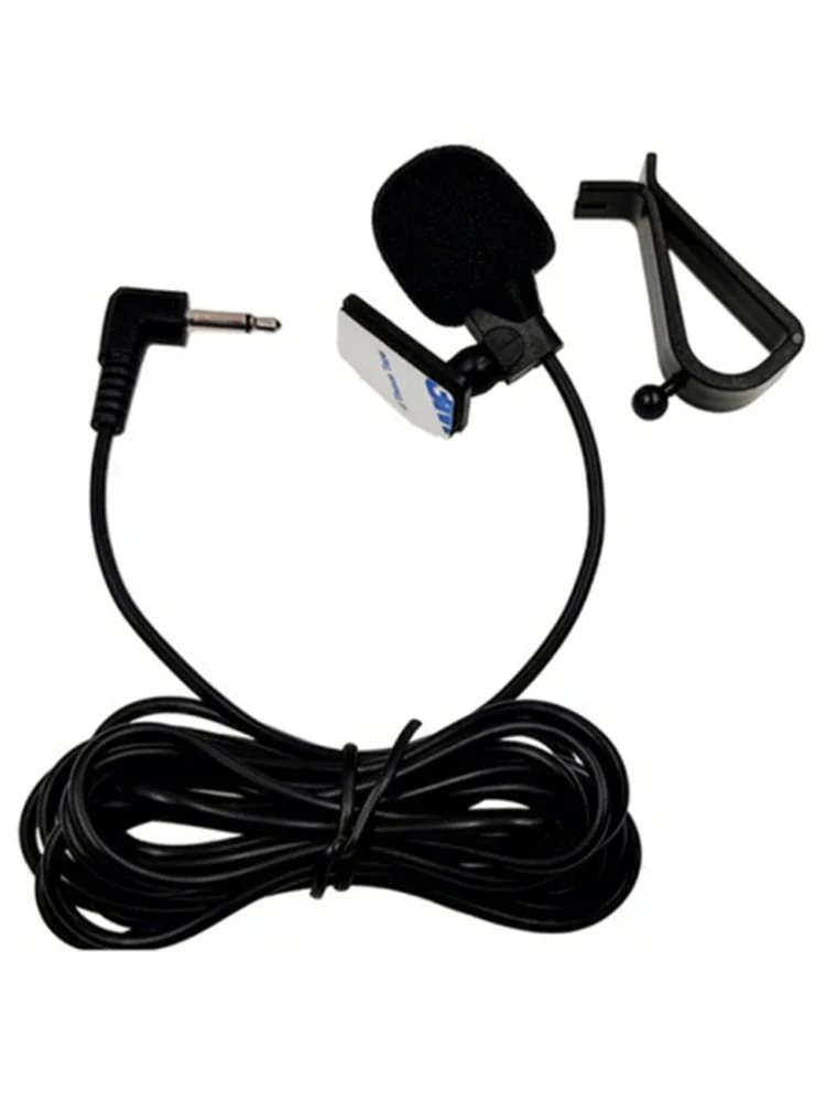 Mikrofon samochodowy 5m długi mikrofon stereo SM Lotus 3.5mm mono 2.5mm wtyk audio nawigacja przewodowy klips zewnętrzne przewody mikrofony samochodowe radio — zdjęcie produktu 7