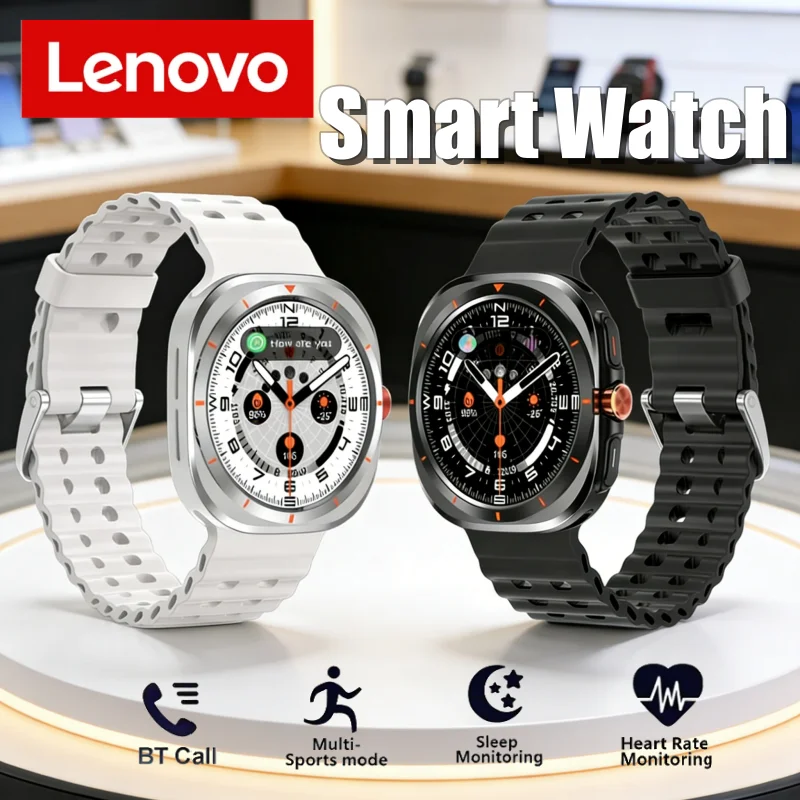 

Lenovo Smart Watch Sleep Monitoring Bluetooth Calling Heart Rate Monitor Fitness Tracking Pedometer Business For iPhone Android