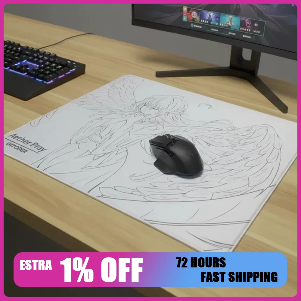 PAN Esports WALLHACK Same Pray Glass Gaming Mousepad  FPS Both Speed And Smoothness Mouse Pad For TTK APEX CSGO PC Accessories