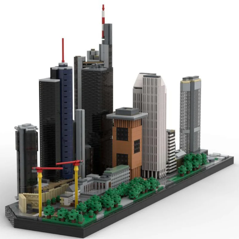 MOC-194842 Hudson Yards -NYC Building Blocks Mode Set City Creative Street View Architecture Toy Bricks Children's Birthday Gift