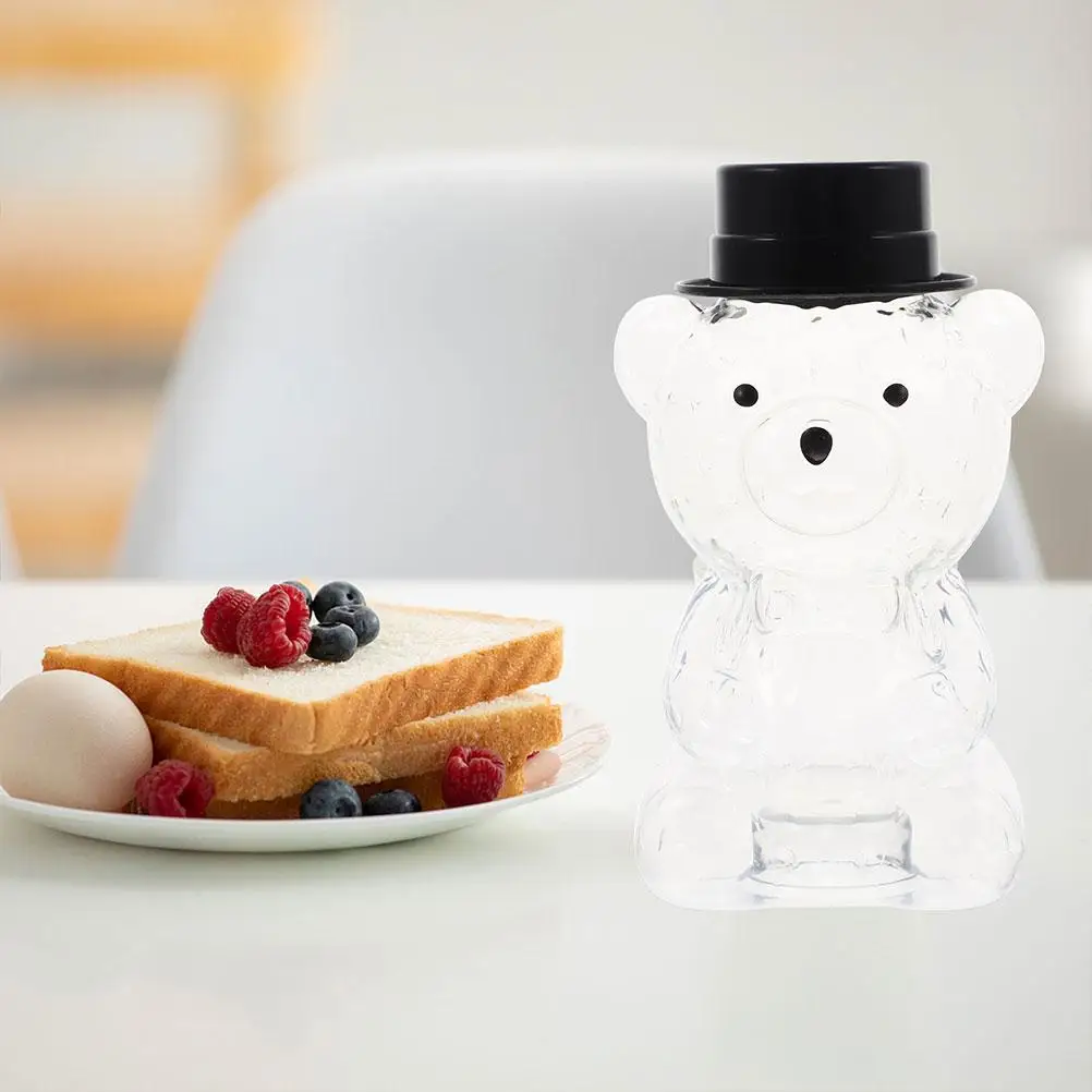 

Large Clear Bear Container Milk Tea Plastic Bottle Water Reusable Juice Bottles