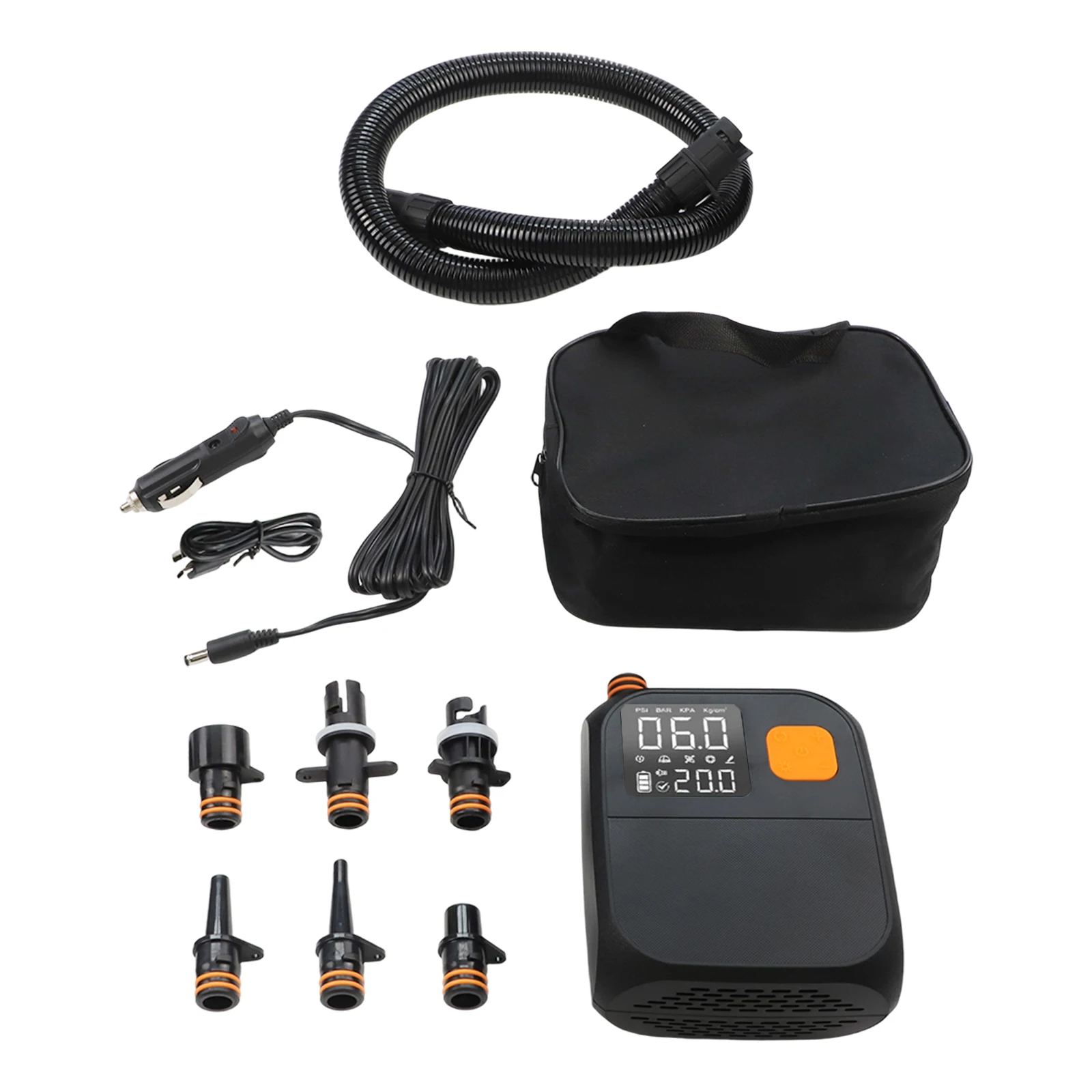 1.4kg pcs Wireless Rechargeable Pump Compact And Lightweight Digital Pressure Display Multi-functional Application