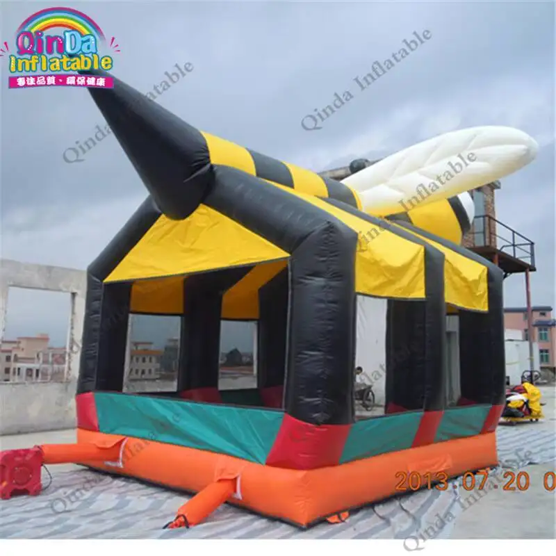 

Bouncing castles puzzle bouncy playgroud house for children's bad dog game jumping castle with air blower