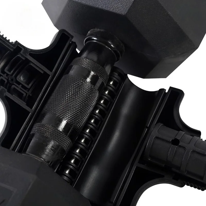 

Multi-function adjustable dumbbell handle kettlebell handle barbell converter 3-in-1 dumbbells weights gym equipment for home