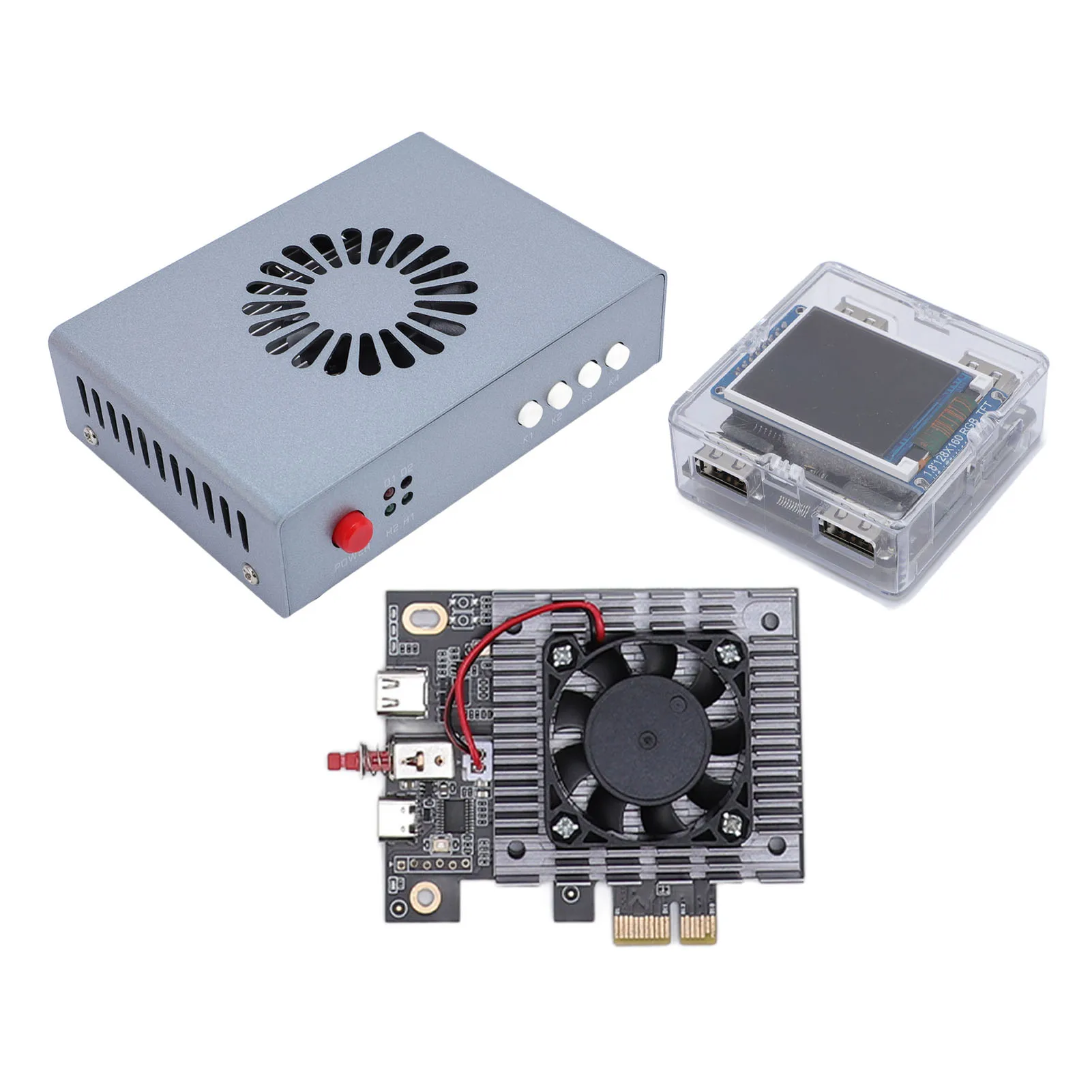 DMA Fuser Aluminum Alloy Lossless Transmission HD Multimedia Interface Overlayer Synthesizer for Gaming and Video Conferencing