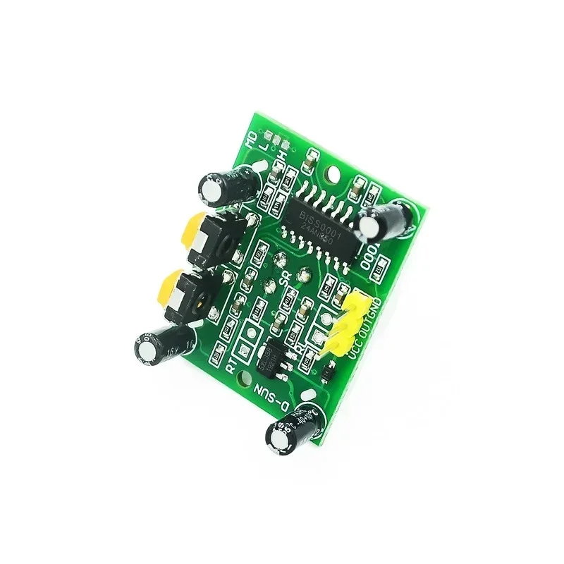 Ajustar módulo detector de sensor de movimento PIR infravermelho piroelétrico IR para kits Arduino e Raspberry Pi + estojo