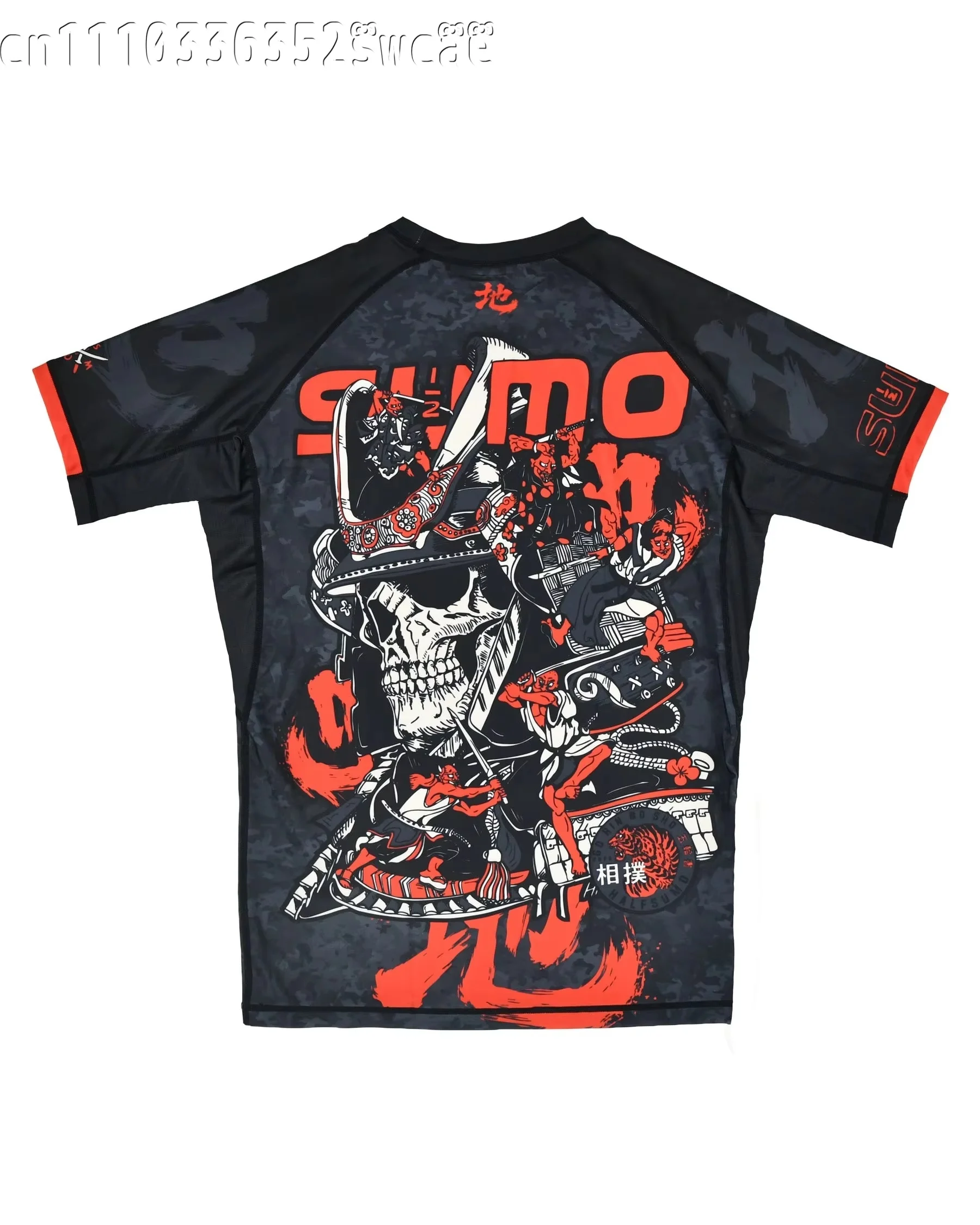 2026 Neue Japanische Prajna Jujutsu Kampftrainings- und Wettkampf-Fitnesskleidung Atmungsaktiv Bestseller T-Shirts für Familien – Detail 8