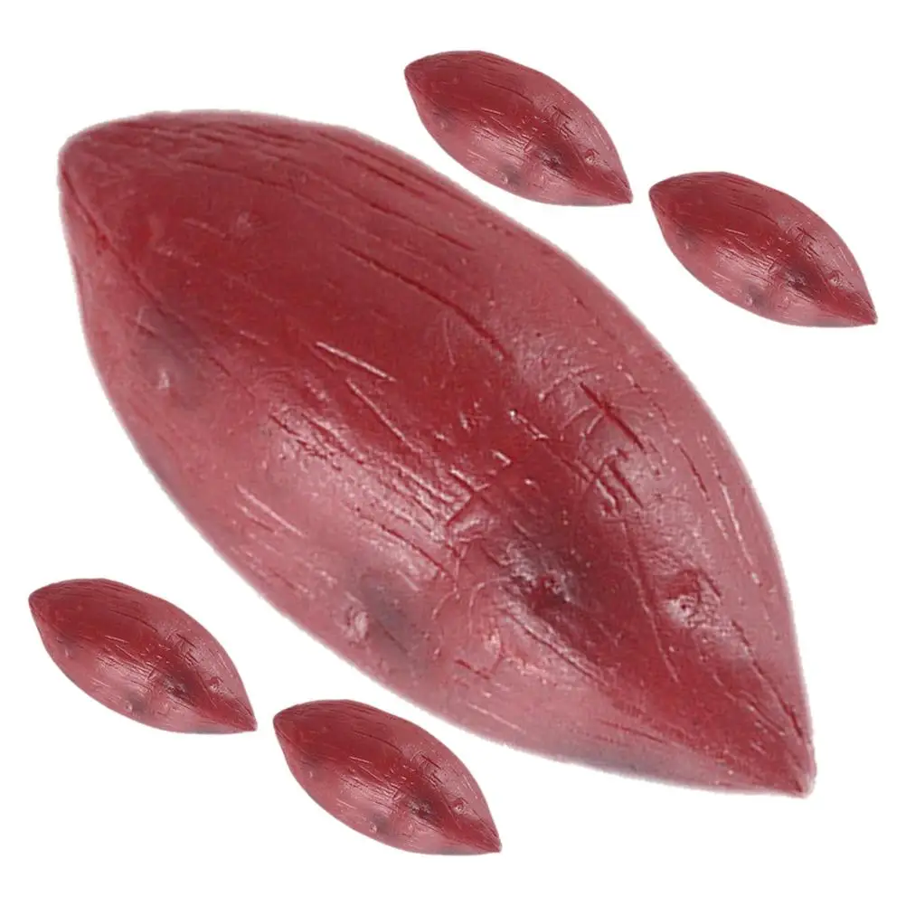 

5 Pcs Artificial Sweet Potato Decorations Realistic Resin Simulation Vegetables Fade-resistant Montessori Educational