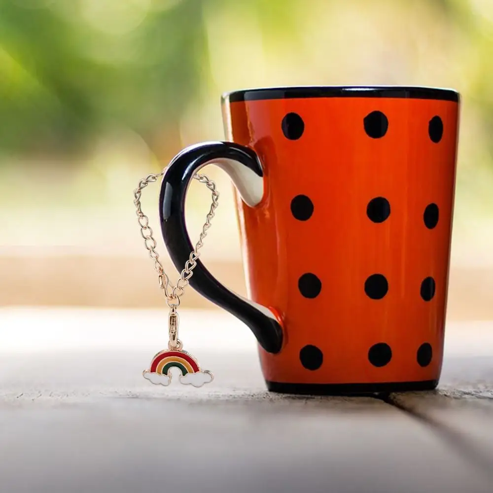 سلسلة بحروف جذابة من الفولاذ المقاوم للصدأ ، سلسلة مفاتيح شخصية ، تحديد الزجاجة ، لكأس ستانلي