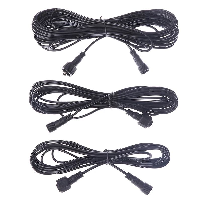 New High Quality 3M 5M 10M Low Frequency Universal Wear Resistant Portable Solar Spotlights Waterproof Cord Extension Cable
