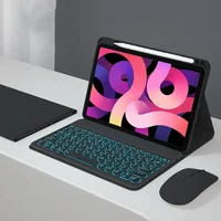 Funda de teclado Bluetooth para Huawei MatePad SE 11 2024, Funda retroiluminada para teclado y tableta, Funda para Huawei MatePad SE 11