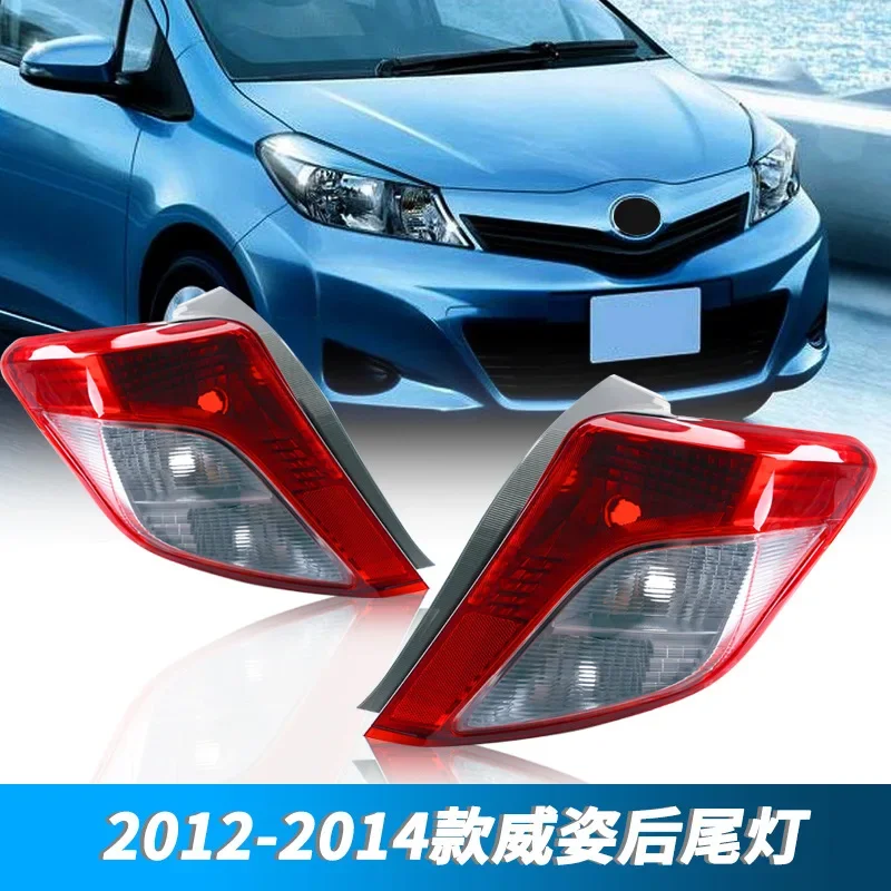 Tail Light For Toyota Yaris Vitz 2012 2013 2014 Rear Driving Brake Signal Warning Reflector Lamp Car Accessories Left Right