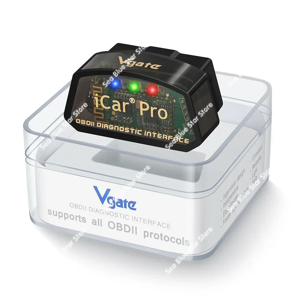 Vgate iCar pro icar3 Bluetooth 3.0 upgraded version, automatic boot automatic sleep version detector