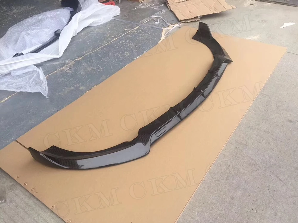 

Передний бампер из углеродного волокна, спойлер для Mercedes Benz C Class W205 C63 AMG C180 C200 C260, стандартный бампер 15-19