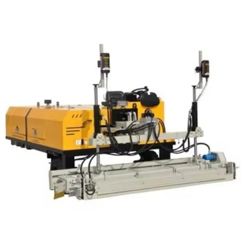 Customized Laser Screed Leveling Machine Floor Making Screed Concrete  Full Hydraulic 4 Wheel Drive Laser Guided Pump