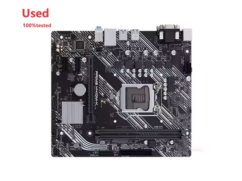 Asus PRIME H410M-K Original Desktop Intel H410 H410M DDR4 Motherboard LGA 1200 i7/i5/i3 USB3.0 Used