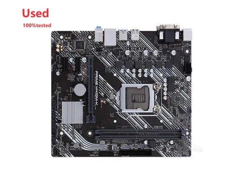 Asus PRIME H410M-K escritorio Original Intel H410 H410M DDR4 placa base LGA 1200 i7/i5/i3 USB3.0 usado
