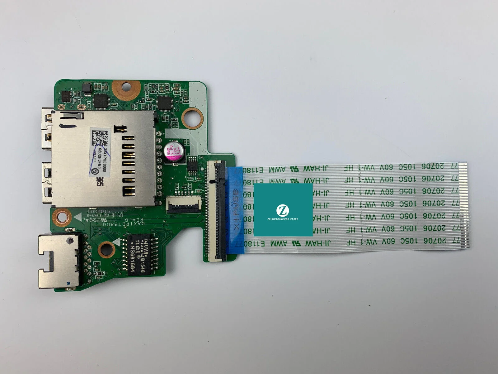 Genuine FOR HP Pavilion Gaming 15-ak134ng 15-AK 15-AB USB SD Card Reader LAN Port Board DAX1PDTB8D0  DAX11ATB6D0