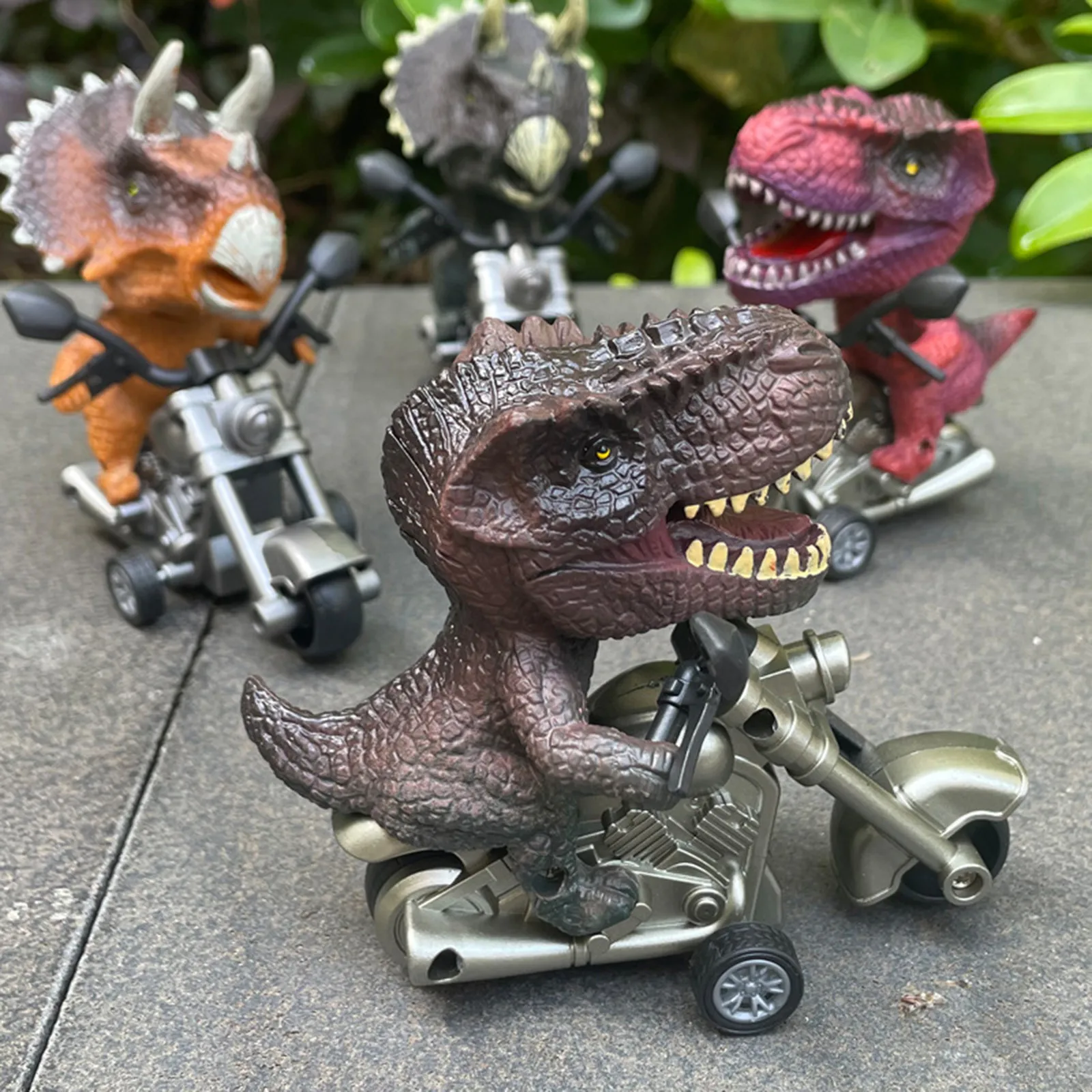 Simulation Dinosaur Toy Car Friction Powered Motorcycle Game And Monster Dino Toys For Boys Gifts For Kids juguetes para niños