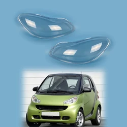For Mercedes-Benz Smart Fortwo For two W451 2009-2015 Headlight Shell Transparent Mask Lens Replace The Original Lampshade