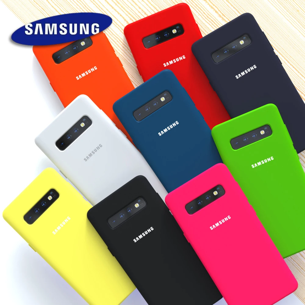 For Samsung Galaxy S10 S20 S21 S22 Plus S10Plus S10E A55 A54 A35 A34 A13 Silicone Case Shockproof Soft-Touch Back Cover Funda