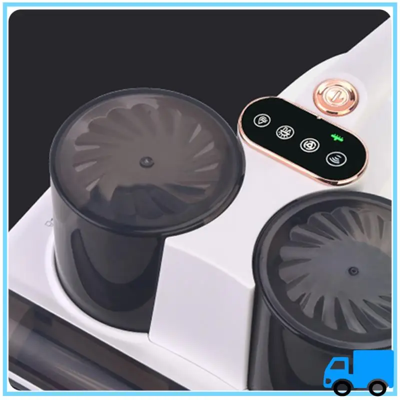 

Latest Bed Vacuum Cleaner Upgraded Version Double Dust Cup Rolling Brush High Heating Technology (EU Plug)