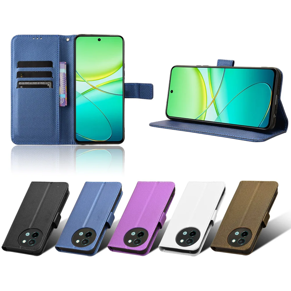 

Flip Leather Shockproof Wallet Case For vivo X200 X100 Pro mini Ultra 5G Case Flip Magnetic Wallet Flip Cover