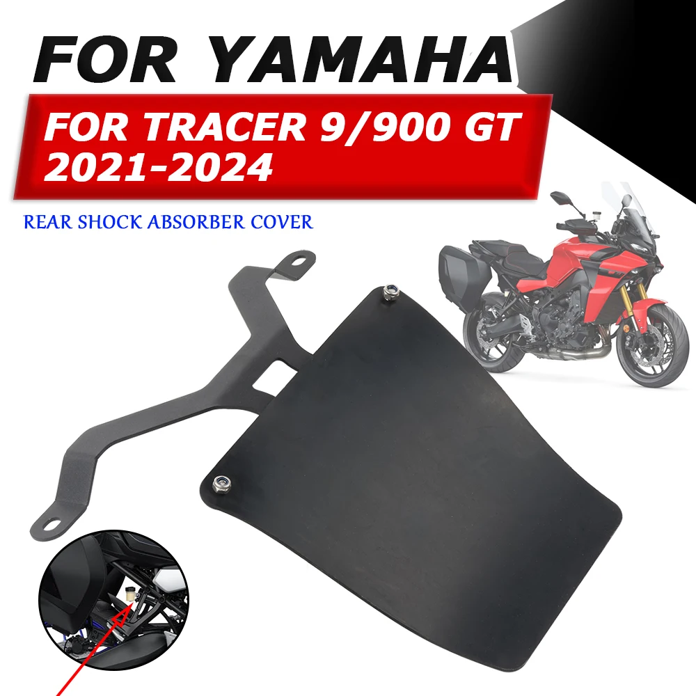 Motorcycle Parts Shockproof Cover For Yamaha Tracer 9 900 GT Tracer 9GT 2021 2022 2023 Pyramid Shock Cover Panel Protector Guard