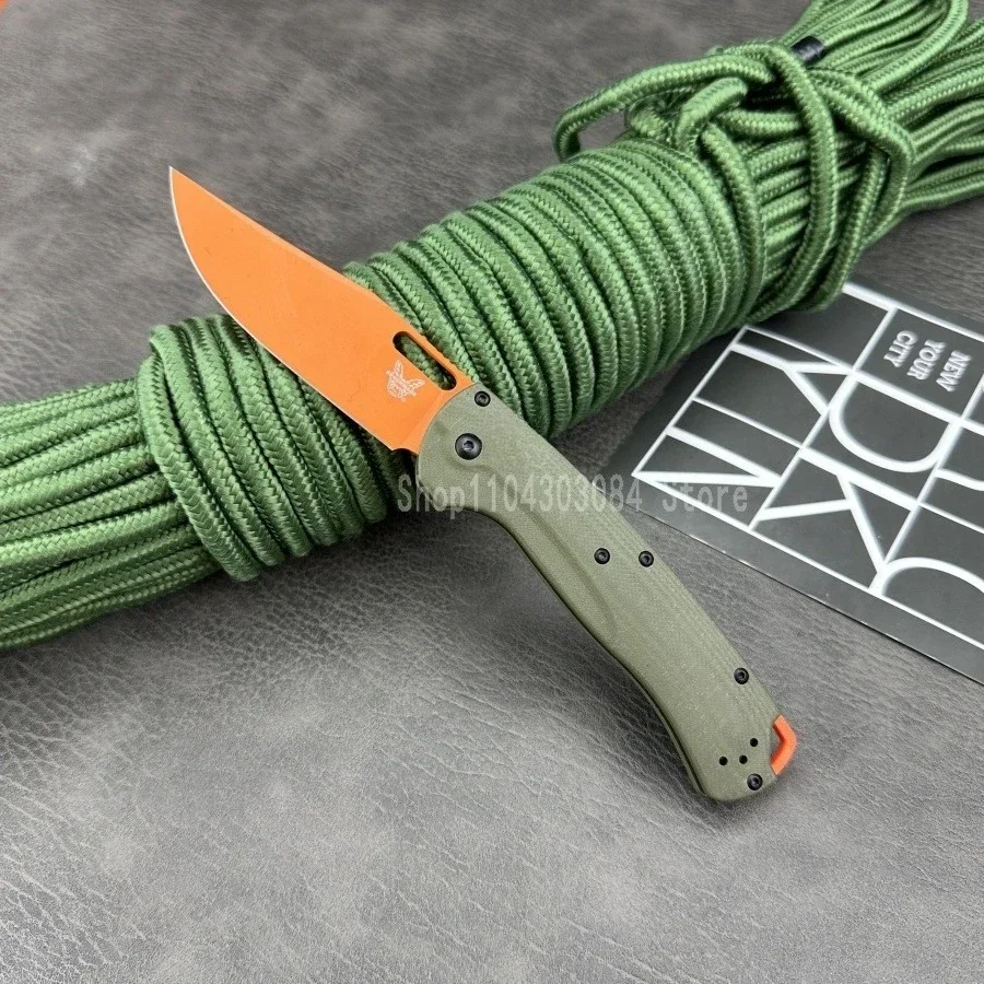 

BM 15535 Portable EDC Pocket Knife S35V Steel Blade G10 Handle Outdoor Adventure Survival Hunting Folding Knife Men's Gift