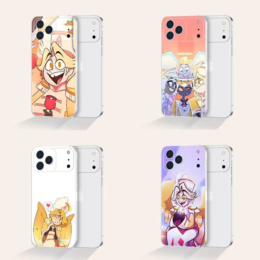 

H-HazbinS Abel For iPhone 17,16,15,14,13,12,11 Pro,Max,Plus,X,XS,XR,SE4,E Mini Transparent Print Phone Case