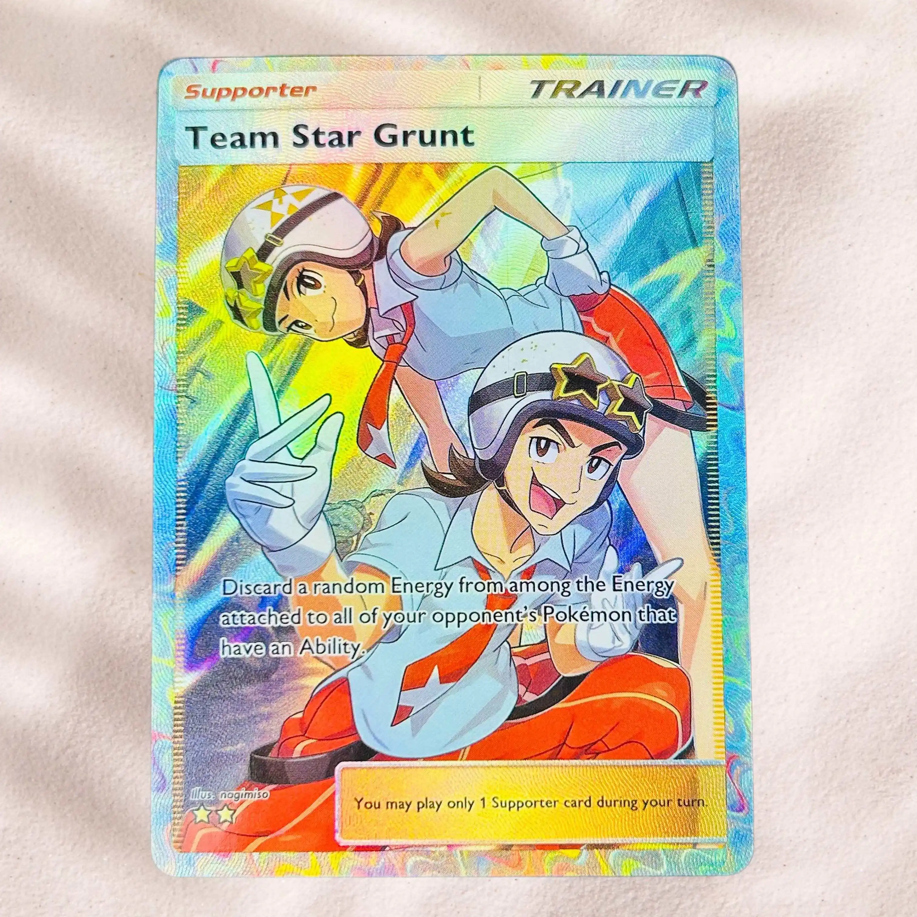 DIY Pokemon Meowscarada ex Holographic Texture English Version Premium Anime Collection Card Perfect Condition - view 4