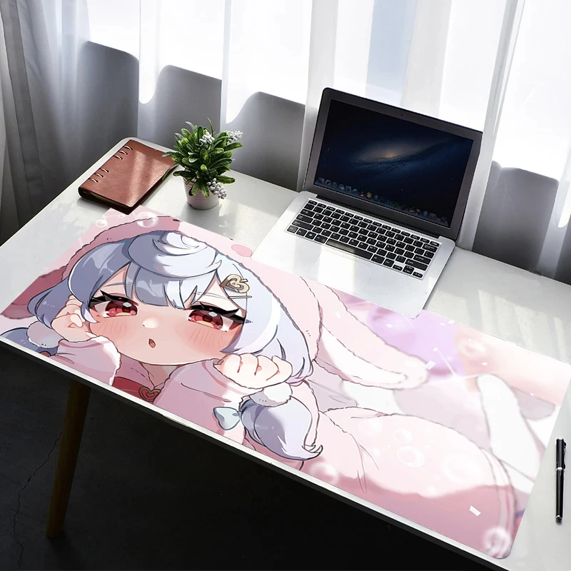 

Mouse Pad Laptop Non Slip Extended Desktop Mouse Mat Anime G-genshin Impact Sigewinne Keyboard Pad Gaming Accessories Mousepad