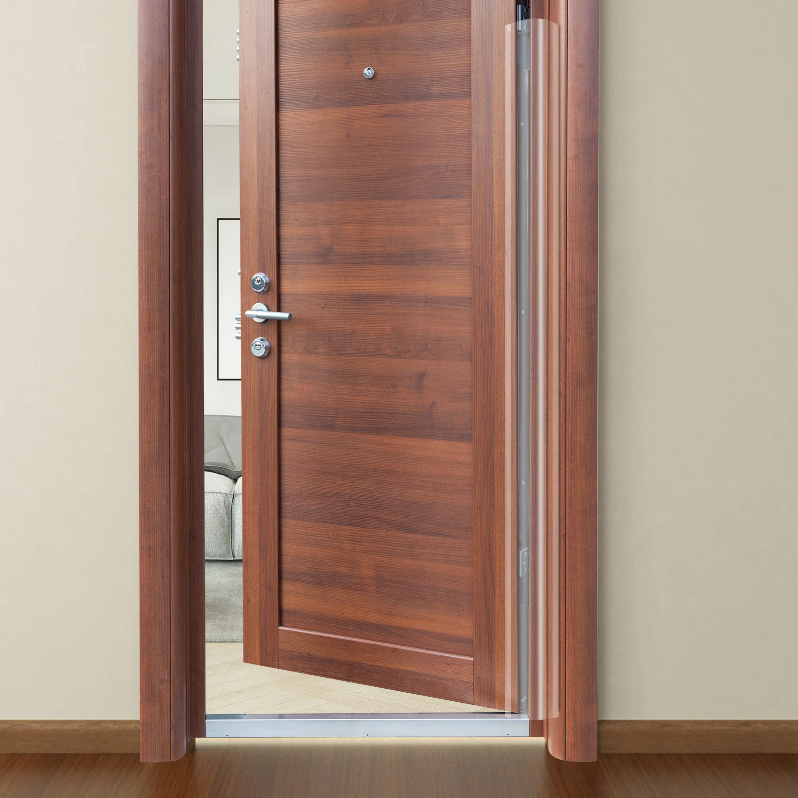 

Рулонная защитная лента-стопор для дверей от защемления, самоклеящаяся, для защиты детей, усиленная, для защиты от детей