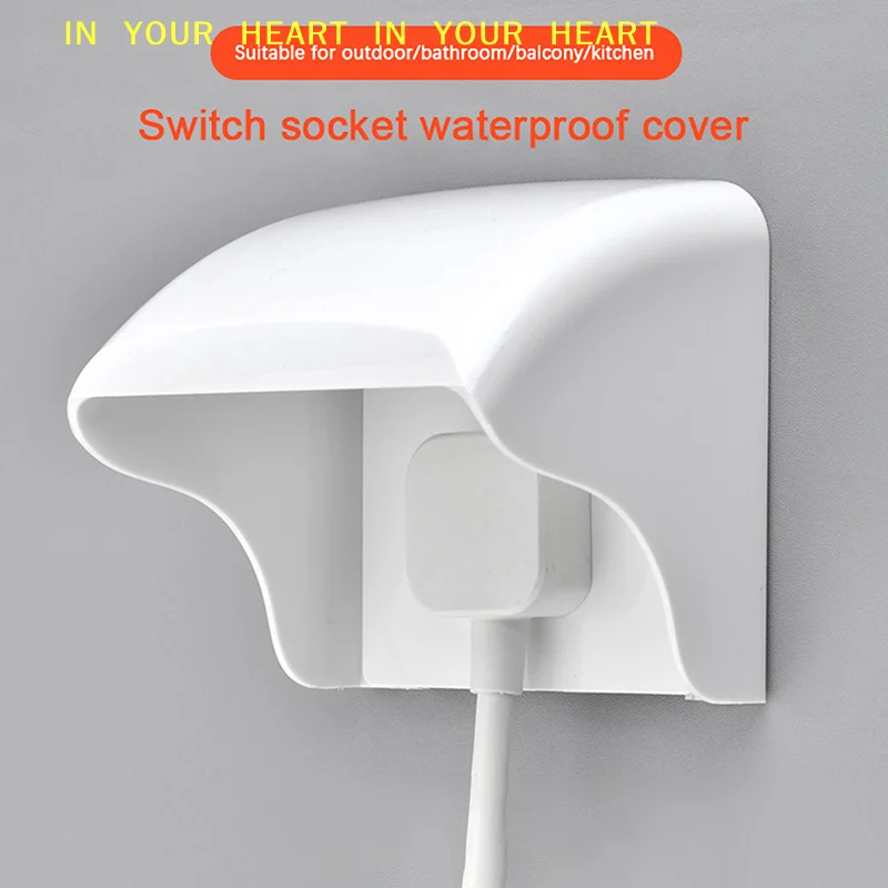 【X】Outdoor Switch Protection Cover Universal Waterproof Box Transparent Wall Electrical Socket Cover Protector