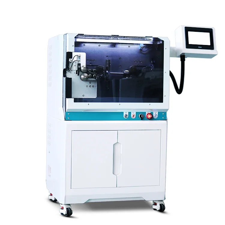 Factory Sales Single core Multicore Cable Automatic Wire Cutting Stripping Machine 35mm2 Shielded  Wire Stripper Machine